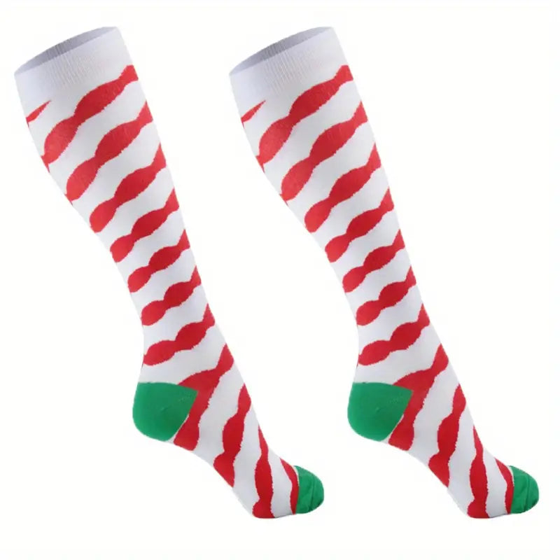 Christmas Compression Socks-6 pairs