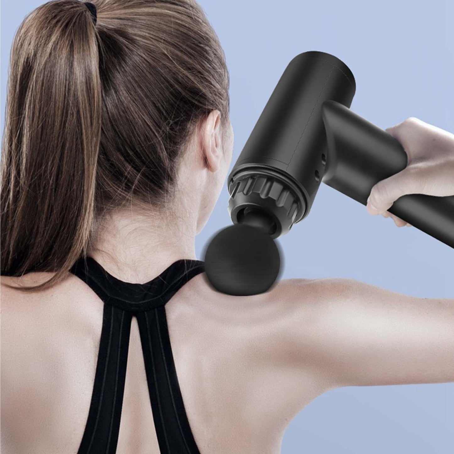 Percussion Massage Gun Rechargeable Deep Tissue Vibration Massager