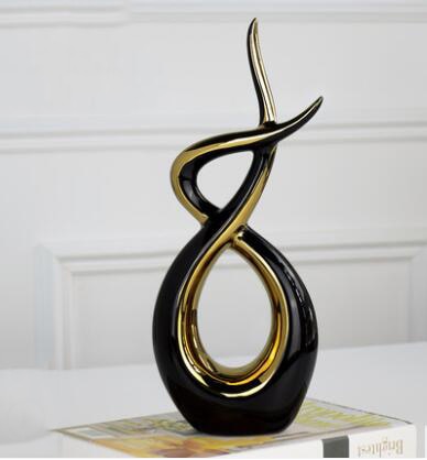 Ceramic Lover Shape Desktop Decor