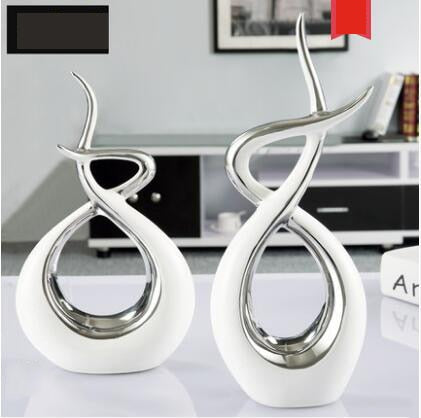 Ceramic Lover Shape Desktop Decor