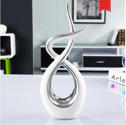 Ceramic Lover Shape Desktop Decor