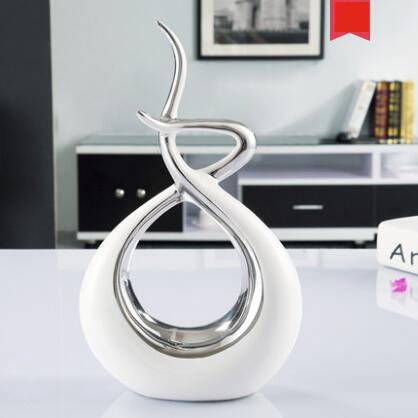 Ceramic Lover Shape Desktop Decor