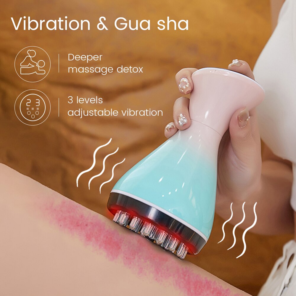 Electronic Massager. Anti Cellulite Magnet Therapy , Gua sha Scraping Fat Burner Slimming Tool