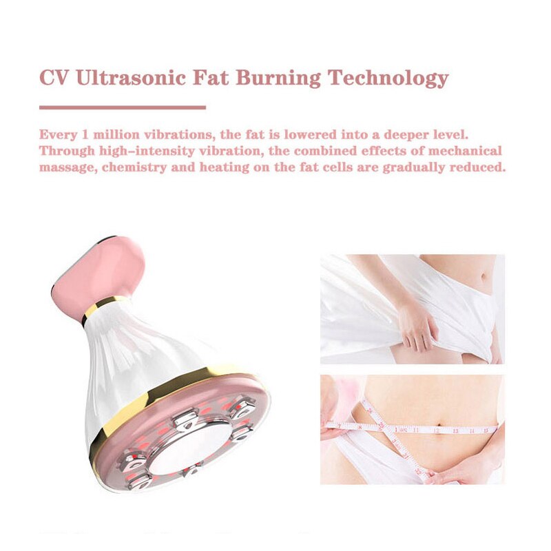 USB Mini Fat Burning Machine .Infrared Ultrasonic EMS RF Slimming Machine