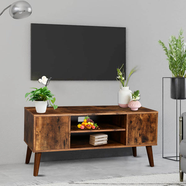 Rustic Brown TV Stand for Televisions