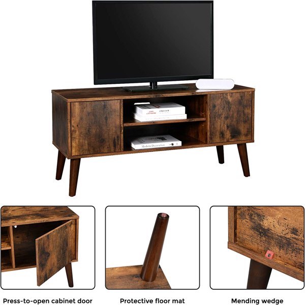 Rustic Brown TV Stand for Televisions